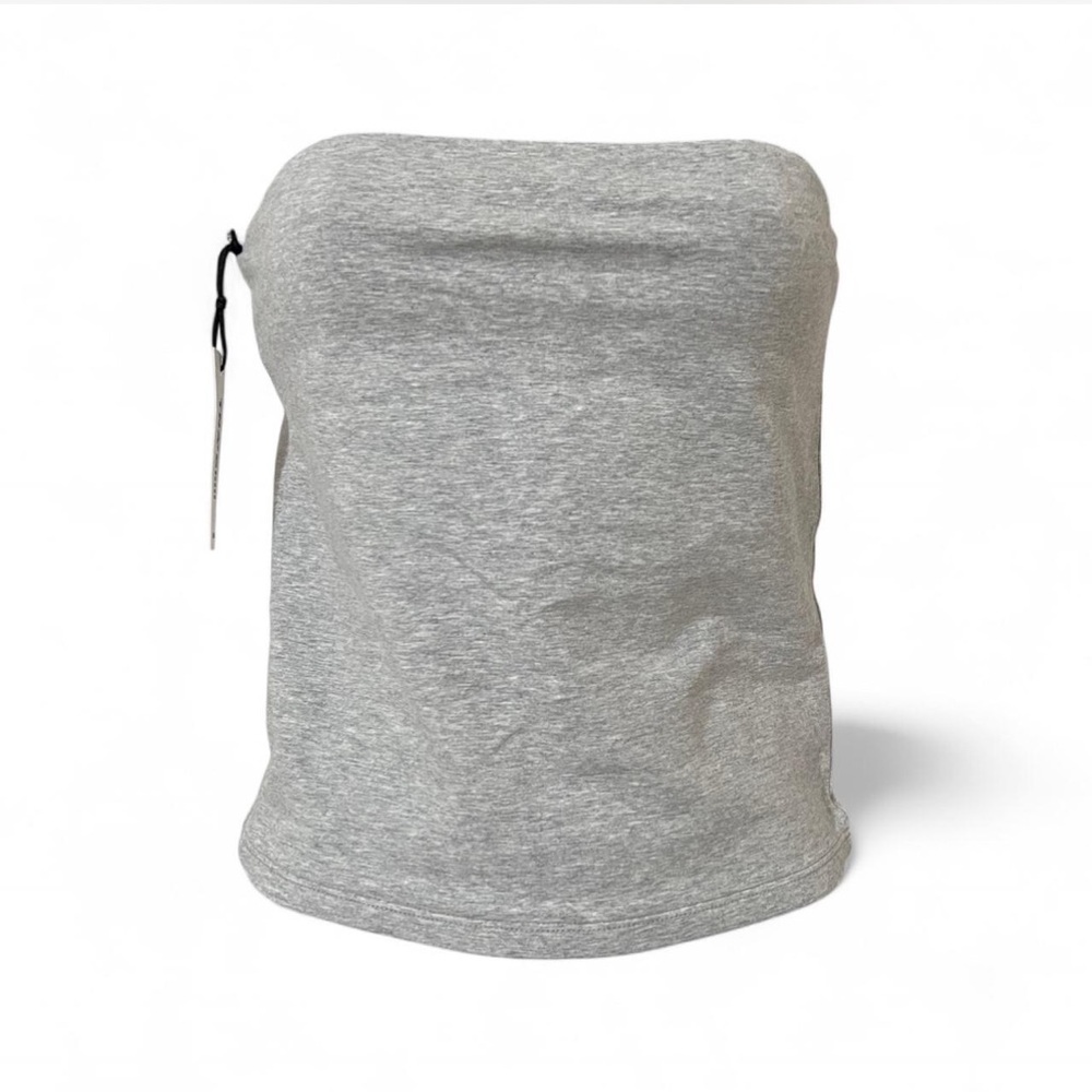 Aritzia TNA Chill Virginia Tube Top Heather Grey Size M